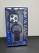 Чехол пластиковый New case magnetic + подставка для iPhone 15 Pro (6.1") синий матовый - фото 89956