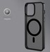 Чехол пластиковый DFANS design magnetic case iPhone 15 Pro (6.1") Black - Черный - фото 90366