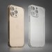 Чехол силиконовый для iPhone 15 Pro (6.1") тонкий с защитой камеры Прозрачный - фото 90384