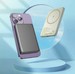 Аккумулятор внешний универсальный Hoco Q26 Joy PD20W Magnetic Fast Charging (5000 mAh) power bank titanium Gold - фото 90406