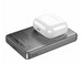 Аккумулятор внешний универсальный Hoco Q26A Joy PD20W Magnetic Fast Charging (10000 mAh) power bank metal Gray - фото 90409