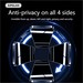 Стекло защитное SupGlass SG-09 Privacy Glass для iPhone 14 Pro Max (6.7") антишпион 360° - фото 91292