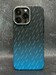 Чехол пластиковый FreeAir magnetic case + bracket iPhone 15 Pro (6.1") черно-голубой градиент - фото 90481