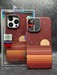 Чехол пластиковый FreeAir magnetic case + bracket iPhone 15 Pro Max (6.7") оранжевый закат - фото 90488