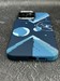 Чехол пластиковый FreeAir magnetic case + bracket iPhone 14 Pro Max (6.7") карбон, синий космос - фото 90501