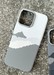 Чехол пластиковый FreeAir magnetic case + bracket iPhone 14 Pro Max (6.7") Светло-серый карбон - фото 90545