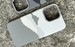 Чехол пластиковый FreeAir magnetic case + bracket iPhone 14 Pro Max (6.7") Светло-серый карбон - фото 90546