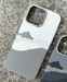 Чехол пластиковый FreeAir magnetic case + bracket iPhone 14 Pro Max (6.7") Светло-серый карбон - фото 90547