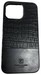 Чехол Puloka для Iphone 15 Pro Max (6.7") кожа крокодила, Черный - фото 90651
