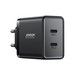 Адаптер питания JOYROOM JR-TCF09 40W 2Type-C Fast Charger, Черный - фото 90674