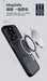 Чехол-накладка Dfans design cover matte smooth+magsafe для Iphone 14 pro max (6.7") Black - фото 90793