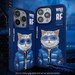 Чехол силиконовый Nimmy Friends Cool сute 2.0/ Tall Rich and Handsome для iPhone 15 Pro Max (6.7") Синий - фото 90835