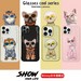 Чехол силиконовый Nimmy Friends Cool сute 2.0/ Tall Rich and Handsome для iPhone 15 Pro Max (6.7") Синий - фото 90837