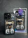Чехол силиконовый Nimmy Friends Cool Cute 2.0/ Little rich tycoon для iPhone 15 Pro Max (6.7") Черный - фото 90847