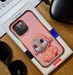 Чехол силиконовый Nimmy Friends Fashion Pet/ Rabbit для iPhone 15 Pro Max (6.7") Розовый (Magsafe в ассортменте) - фото 90853
