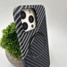 Чехол-накладка карбоновая PM Berlia magnetic для iPhone 13 Pro Max (6.7") Серо-черный - фото 90984