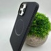 Чехол-накладка карбоновая PM Berlia magnetic для iPhone 13 Pro Max (6.7") Черный - фото 90989