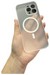 Чехол пластиковый супертонкий Memumi Super slim Magnetic для iPhone 16 (6.1") 0,3mm Clear - фото 91192