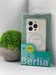 Чехол пластиковый с силиконовыми бортами Berlia magnetic case iPhone 16 Pro (6.3") прозрачный - фото 91252