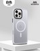 Чехол-накладка MOSBROS Eushield Magnetic Series Iphone 16 Pro Max (6.9") White - фото 91262