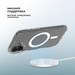 Чехол-накладка Deppa Gel Crystal Magsafe D-84230 для iPhone 16 (6.1") Прозрачный - фото 91394