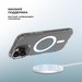 Чехол-накладка Deppa Gel Crystal Magsafe D-84233 для iPhone 16 Pro Max (6.9") Прозрачный - фото 91406
