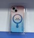 Чехол пластиковый Keephone Gradient Havstal Pro + magnetic ultra slim case для iPhone 13/ 14 (6.1") Pink+blue - фото 91618
