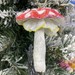 Ватная елочная игрушка НАБОР "Мухоморчики", ручная работа - фото 91685