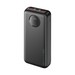 Аккумулятор внешний универсальный Deppa NRG Turbo V4 10000 mAh 22.5 ВТ D-33681 (Type-C: 5V, 3A 2USB:5V, 3A) Черный - фото 91834
