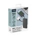 Аккумулятор внешний универсальный Deppa NRG Magesafe Alum, 15Вт. 10000 mAh power bank D-33691 (5V-3A) Серый - фото 91966