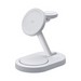 Беспроводное зарядное устройство Deppa QI2 Neo 3в1 (D-23167) для Apple iPhone/ Watch/ Air Pods 23Вт Белый - фото 91971