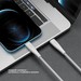 Дата-кабель Deppa Silk USB - Lightning D-72534 (1.2м) Белый - фото 92049