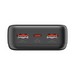 Аккумулятор внешний универсальный Deppa NRG Turbo V4 20000 mAh 22.5 ВТ D-33682 (Type-C: 5V, 3A 2USB:5V, 3A) Черный - фото 92223