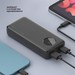 Аккумулятор внешний универсальный Deppa NRG Turbo V4 20000 mAh 22.5 ВТ D-33682 (Type-C: 5V, 3A 2USB:5V, 3A) Черный - фото 92224