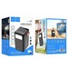 Аккумулятор внешний универсальный Hoco J142 100000 mAh Surpass 22.5W+PD20W fully compatible power bank (6USB:5V-2A) Черный - фото 92294