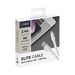 Дата-кабель USB Deppa Armor Usb - Ligtning (72519) 2.4A (1м) нейлон, белый - фото 92352