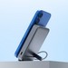 Аккумулятор внешний универсальный Deppa NRG Magsafe Qi2 10000 mAh (33701) 15 Вт с подставкой и встроенным кабелем, Черный - фото 92361