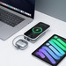 Аккумулятор внешний универсальный Deppa NRG Magsafe Qi2 10000 mAh (33701) 15 Вт с подставкой и встроенным кабелем, Черный - фото 92362