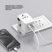Адаптер сетевой для путешествий Deppa GaN 45W (11452) PD 3.0, QC 3.0 (2Type-C + USB-A) белый - фото 92423