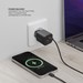 Адаптер питания Deppa USB-A + Type-C Power Delivery 3.0А QC 4.0 33Вт (11477) Черный - фото 92580