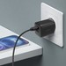 Адаптер питания Deppa USB-A + Type-C Power Delivery 3.0А QC 4.0 45Вт (11478) Черный - фото 92585